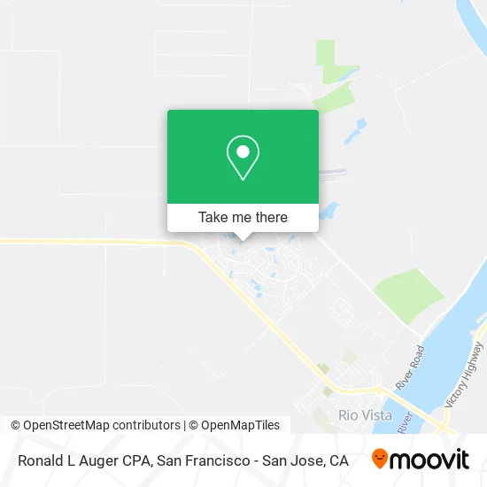 Ronald L Auger CPA map