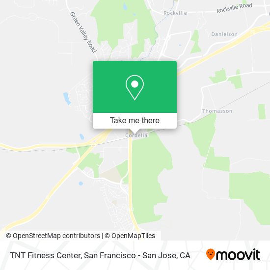 Mapa de TNT Fitness Center