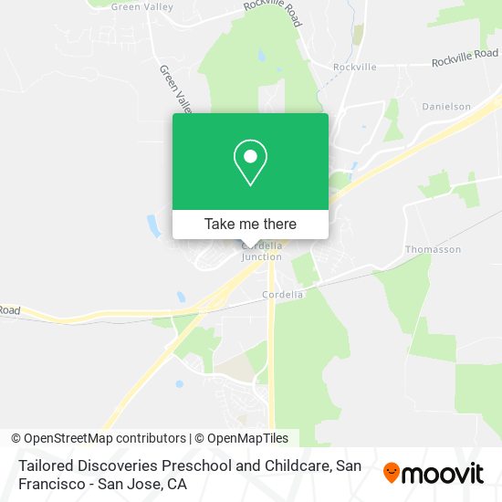 Mapa de Tailored Discoveries Preschool and Childcare