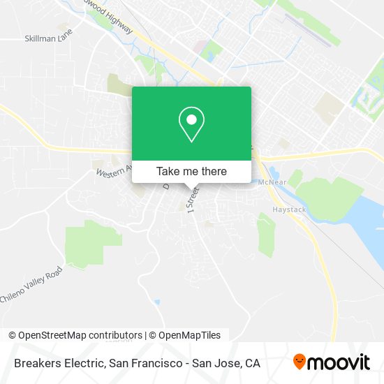 Mapa de Breakers Electric