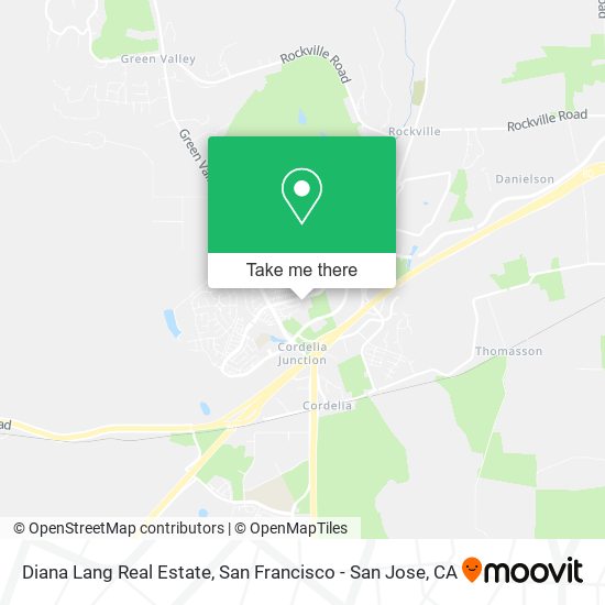 Diana Lang Real Estate map