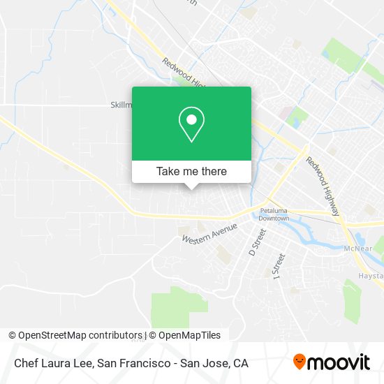 Chef Laura Lee map