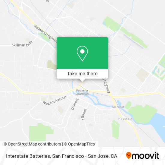 Interstate Batteries map