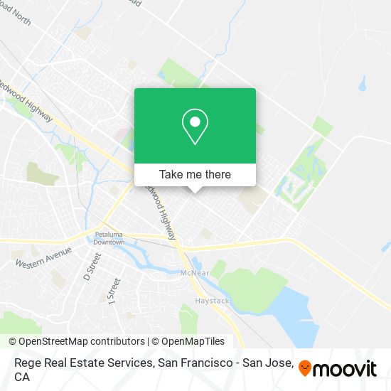 Rege Real Estate Services map