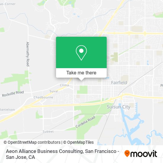 Aeon Alliance Business Consulting map