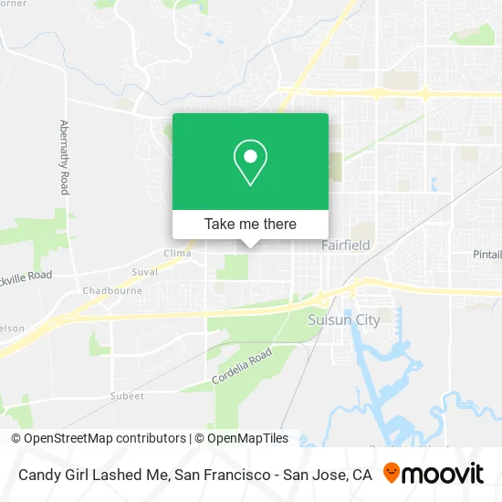 Candy Girl Lashed Me map