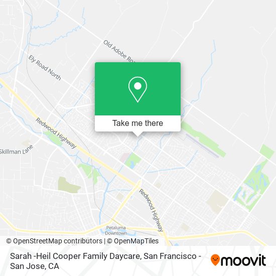 Sarah -Heil Cooper Family Daycare map