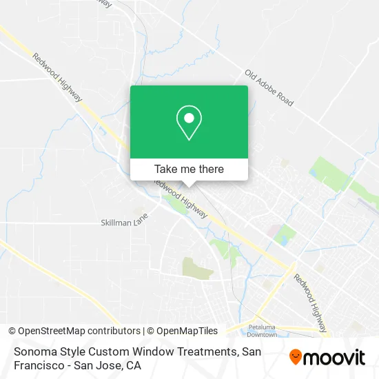 Mapa de Sonoma Style Custom Window Treatments