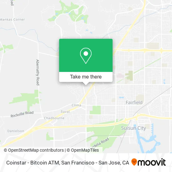 Coinstar - Bitcoin ATM map