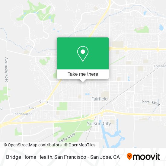 Mapa de Bridge Home Health