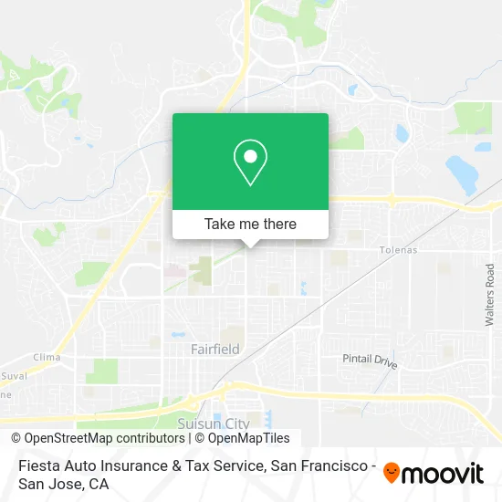 Fiesta Auto Insurance & Tax Service map