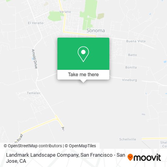 Landmark Landscape Company map