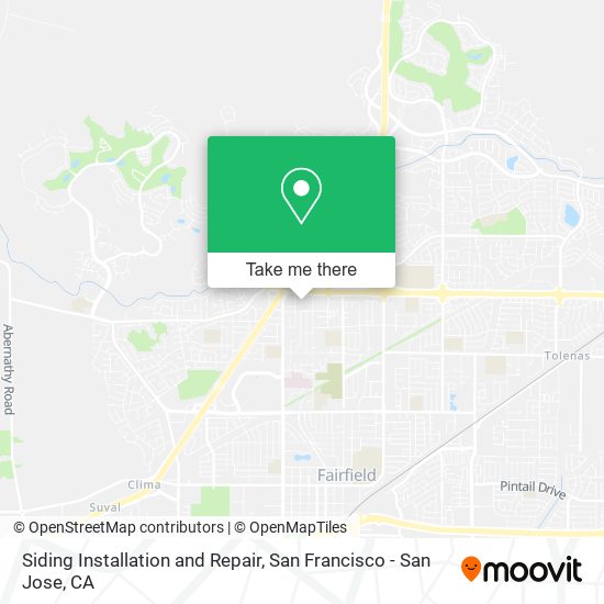 Siding Installation and Repair map