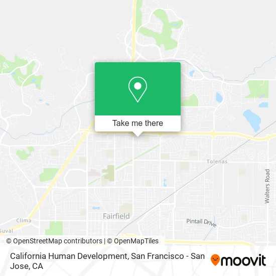 Mapa de California Human Development