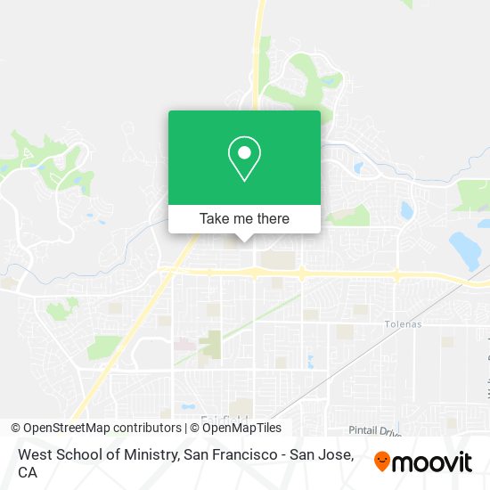 West School of Ministry map