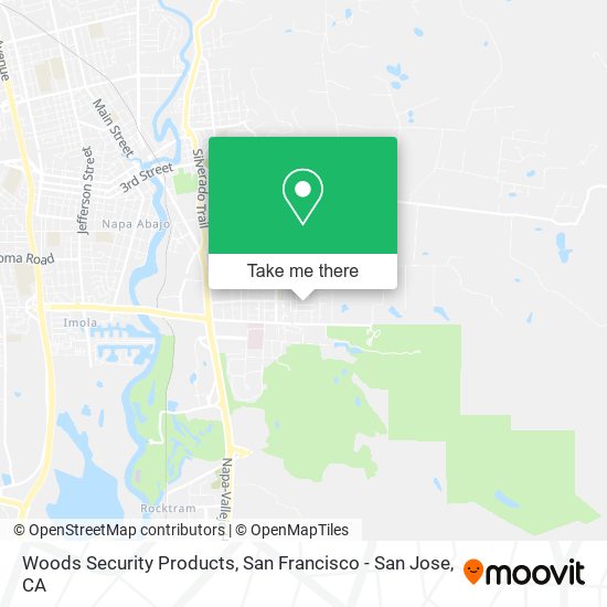 Mapa de Woods Security Products