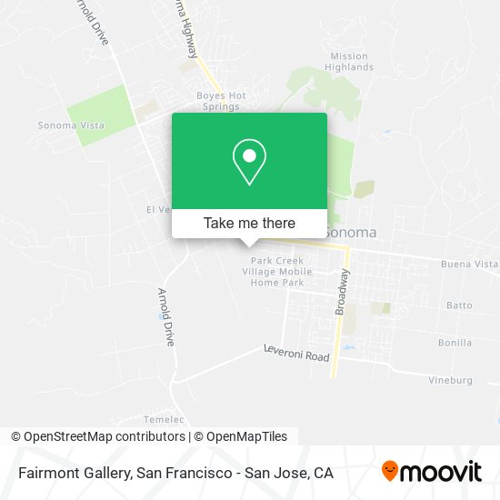 Fairmont Gallery map