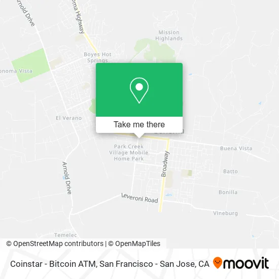 Coinstar - Bitcoin ATM map