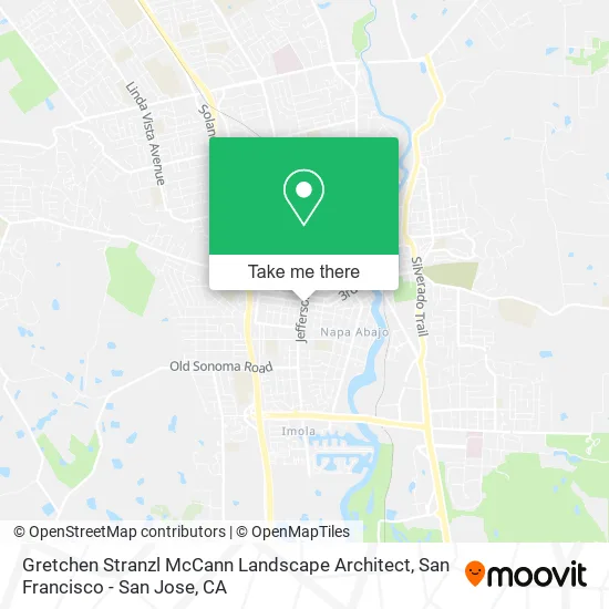 Gretchen Stranzl McCann Landscape Architect map