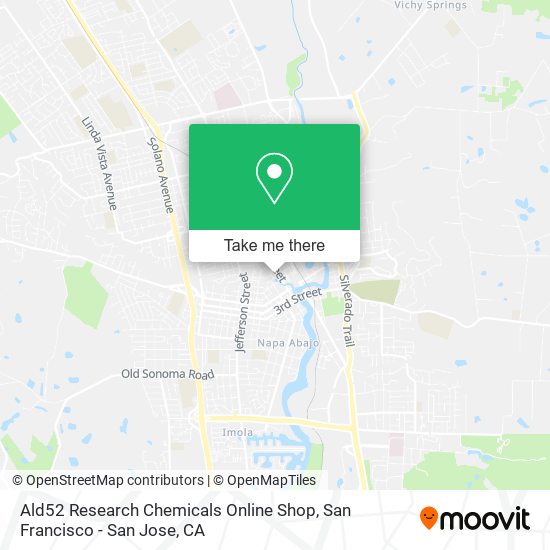 Mapa de Ald52 Research Chemicals Online Shop