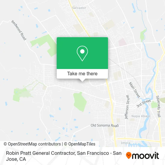 Robin Pratt General Contractor map