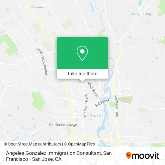 Mapa de Angeles Gonzalez Immigration Consultant