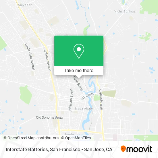 Interstate Batteries map