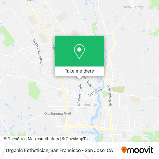 Organic Esthetician map