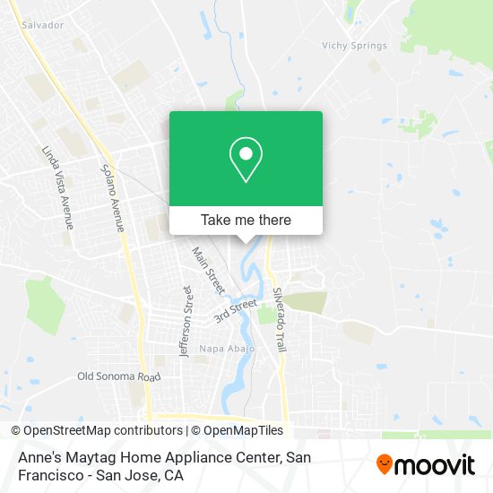 Anne's Maytag Home Appliance Center map