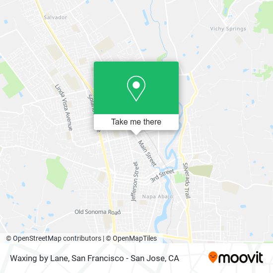 Mapa de Waxing by Lane