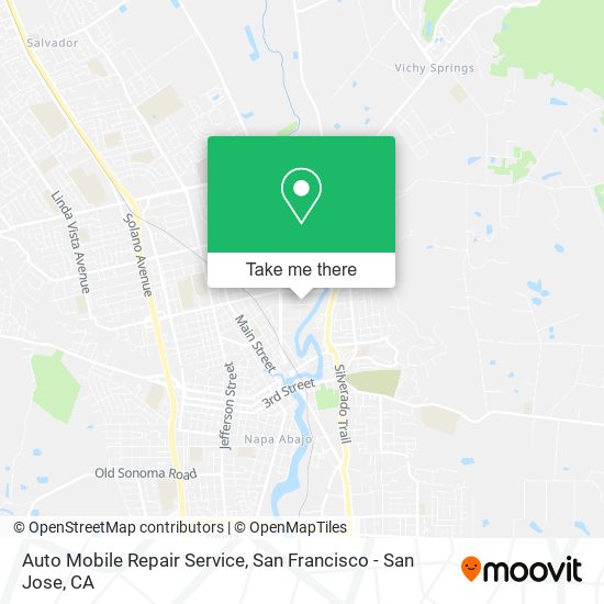 Auto Mobile Repair Service map