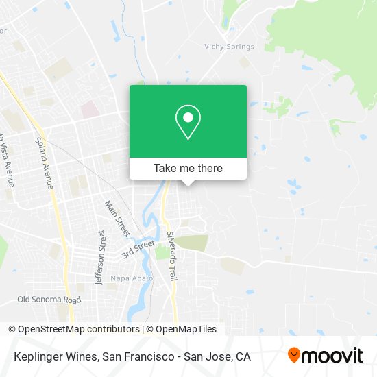Keplinger Wines map