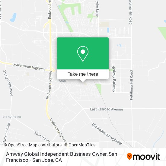 Mapa de Amway Global Independent Business Owner