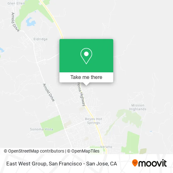 Mapa de East West Group