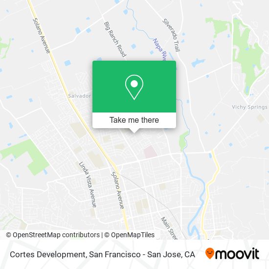 Cortes Development map