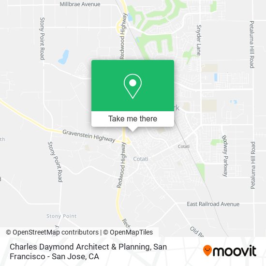 Charles Daymond Architect & Planning map