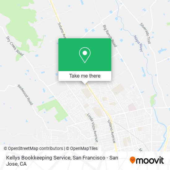 Kellys Bookkeeping Service map