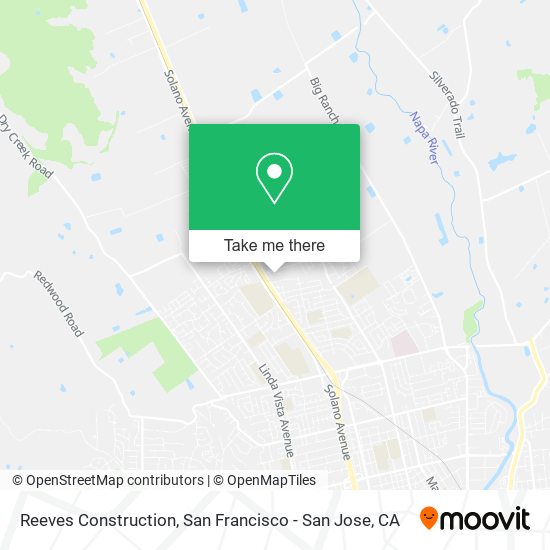 Reeves Construction map