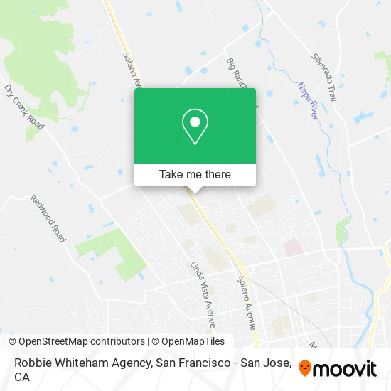 Robbie Whiteham Agency map