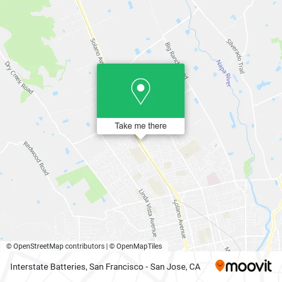 Interstate Batteries map