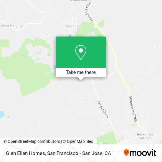 Mapa de Glen Ellen Homes