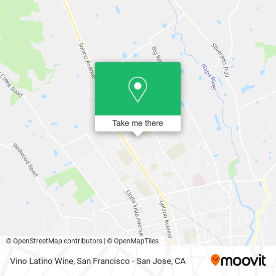 Vino Latino Wine map