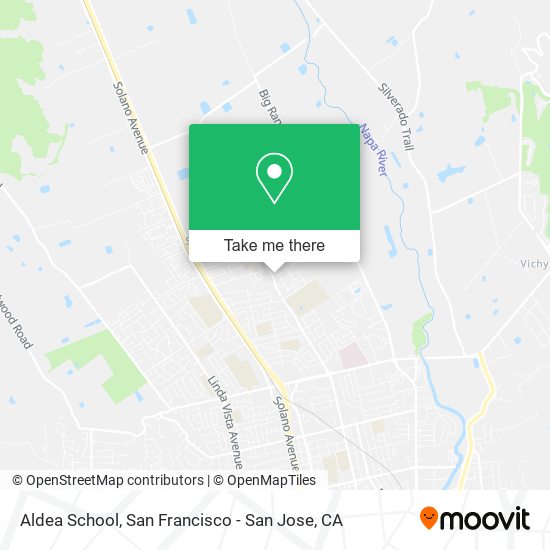 Aldea School map