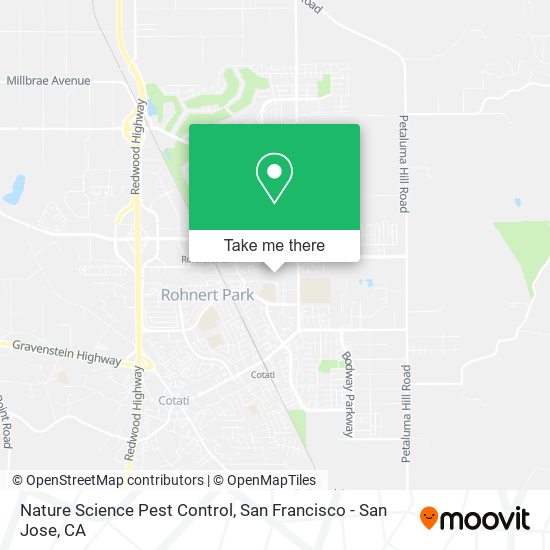Mapa de Nature Science Pest Control