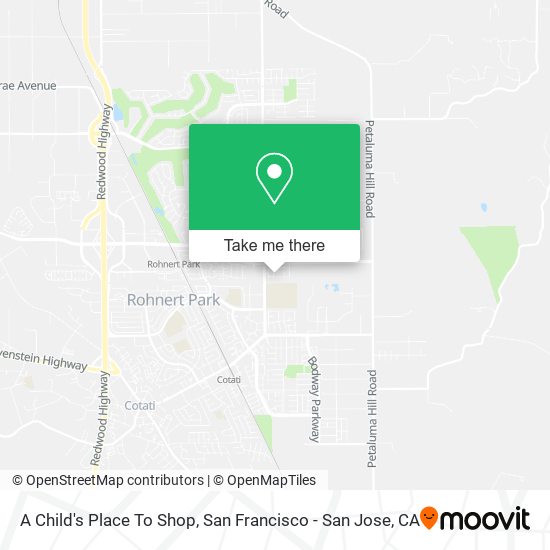Mapa de A Child's Place To Shop