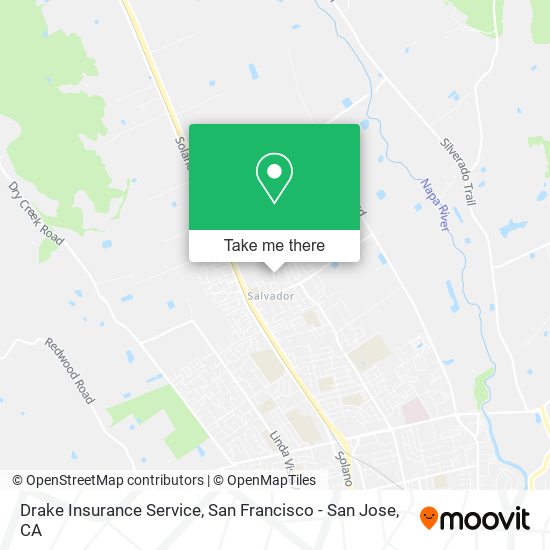 Drake Insurance Service map