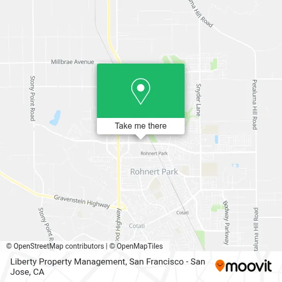 Liberty Property Management map