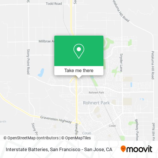 Interstate Batteries map