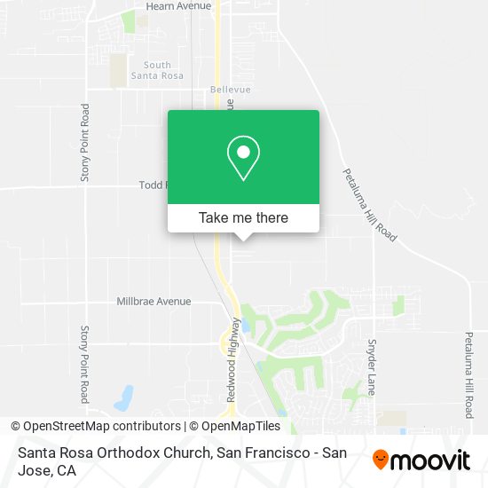 Mapa de Santa Rosa Orthodox Church