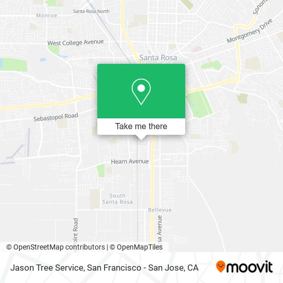 Jason Tree Service map